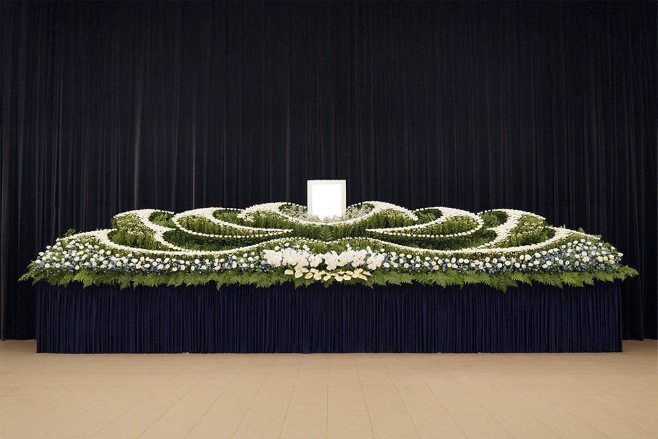 福知山市の家族葬・株式会社ゆら、祭壇見本
